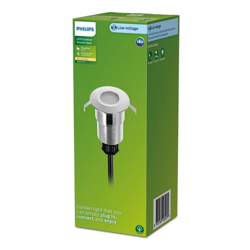 Philips - LED Outdoor recessed light SPORE LED/1W/24V IP67