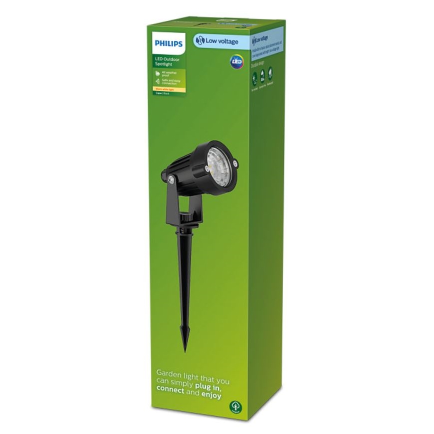 Philips - LED Outdoor spotlight CAPER LED/1,5W/24V IP44