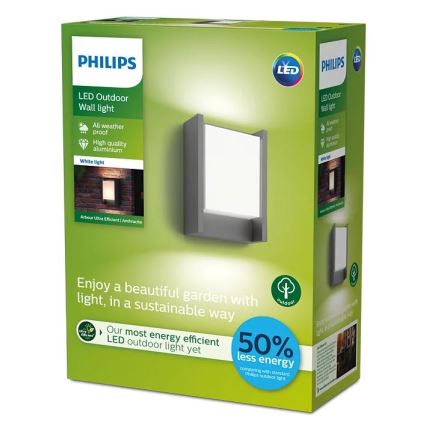Philips - LED Outdoor wall light LED/3,8W/230V 3000K IP44