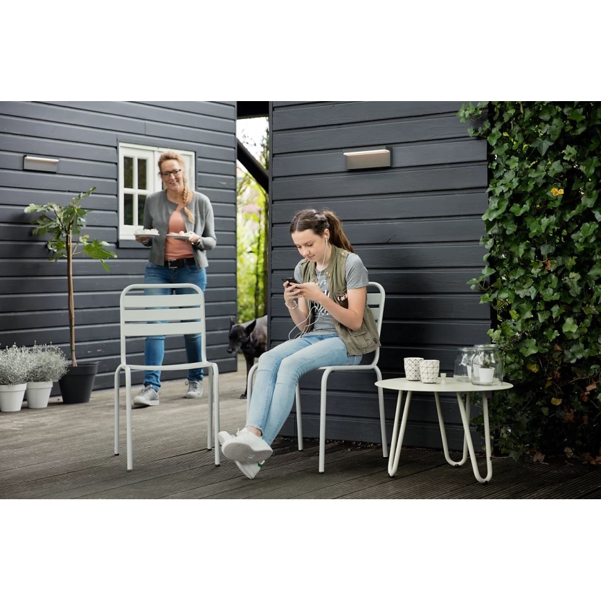 Philips - LED Outdoor wall light BUSTAN LED/3,8W/230V 2700K IP44