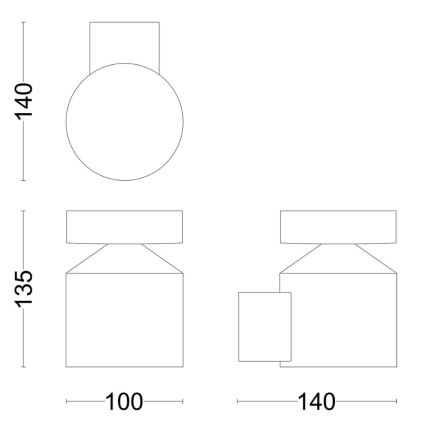 Philips - LED Outdoor wall light LAVEN LED/6W/230V 2700K IP44
