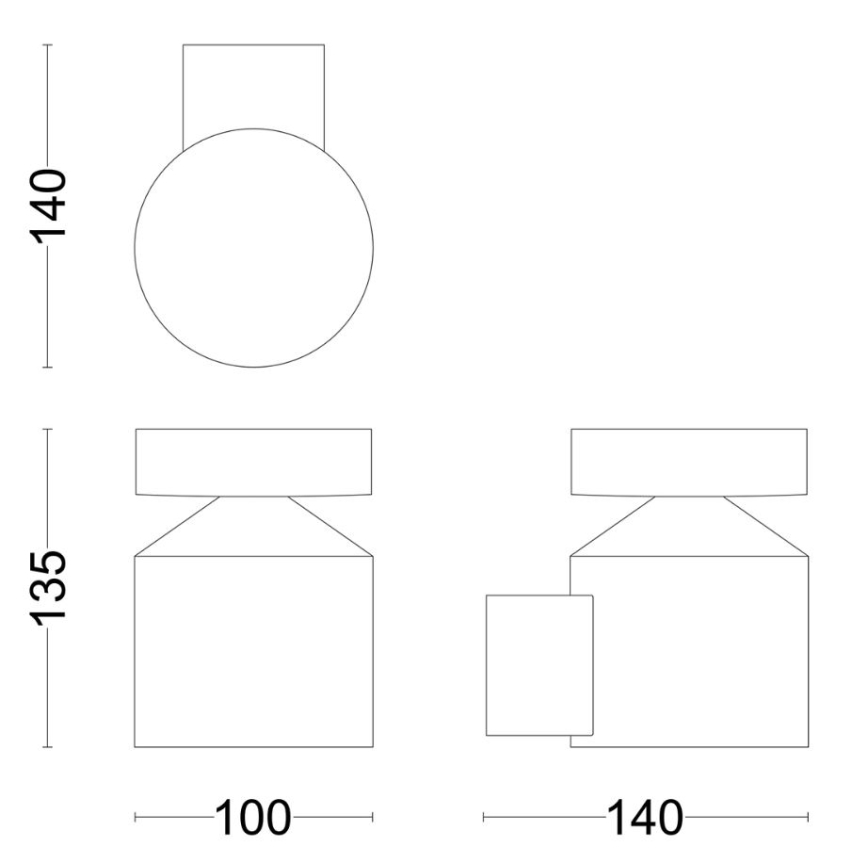 Philips - LED Outdoor wall light LAVEN LED/6W/230V 2700K IP44