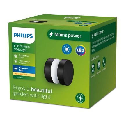 Philips - LED Outdoor wall light LAVEN LED/6W/230V 2700K IP44