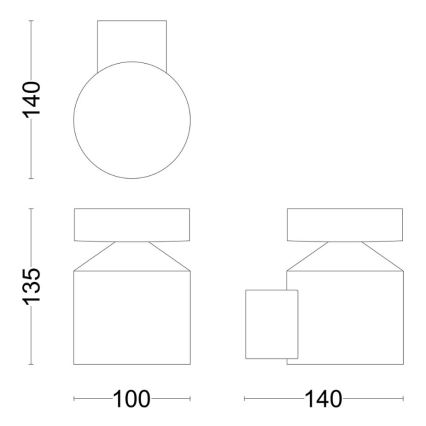 Philips - LED Outdoor wall light LAVEN LED/6W/230V 4000K IP44