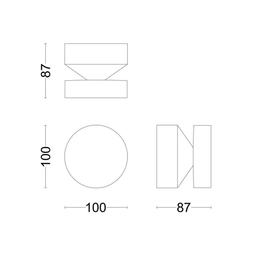 Philips - LED Outdoor wall light LAVEN LED/6W/230V 4000K IP44