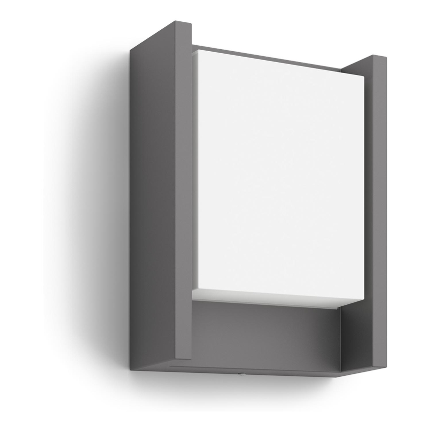 Philips - LED Outdoor wall light LED/6W/230V 2700K IP44