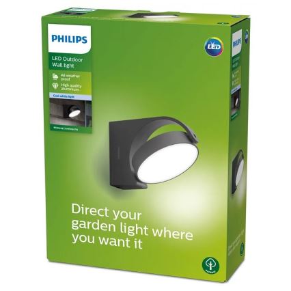 Philips - LED Outdoor wall light LED/7W/230V 4000K IP44