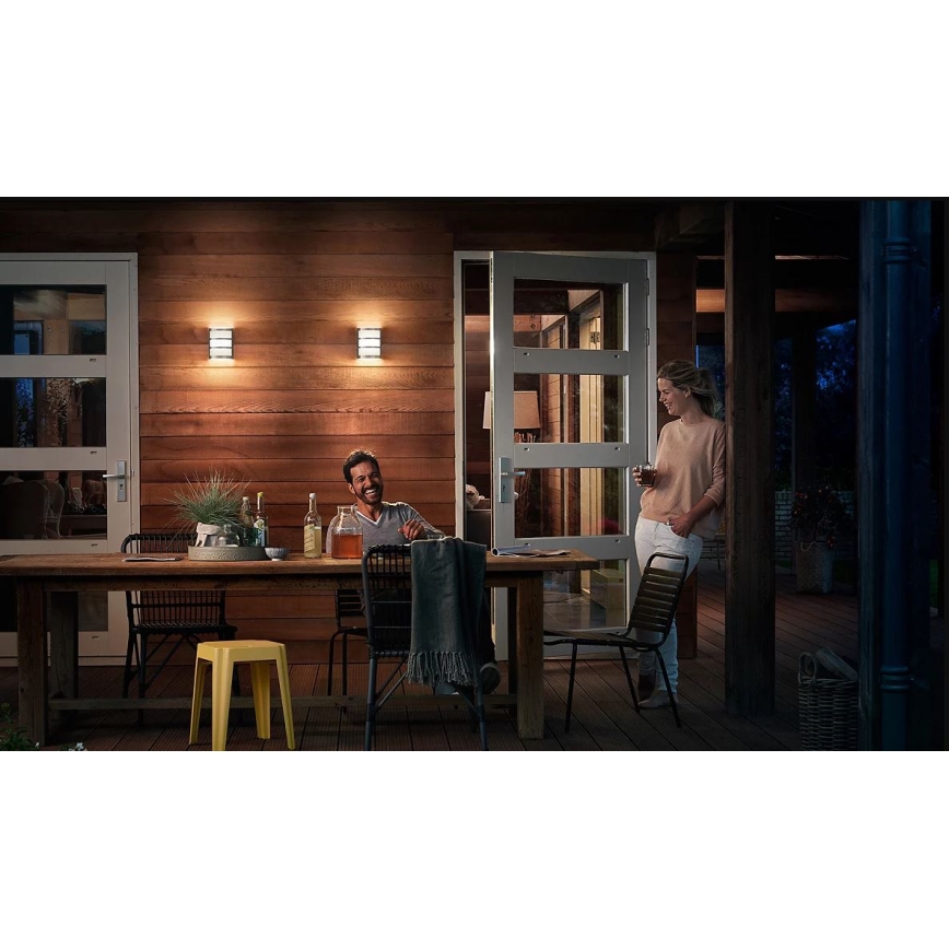 Philips - LED Outdoor wall light PYTHON LED/3,8W/230V IP44