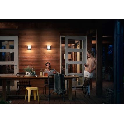 Philips - LED Outdoor wall light PYTHON LED/3,8W/230V IP44