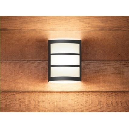 Philips - LED Outdoor wall light LED/6W/230V 2700K IP44