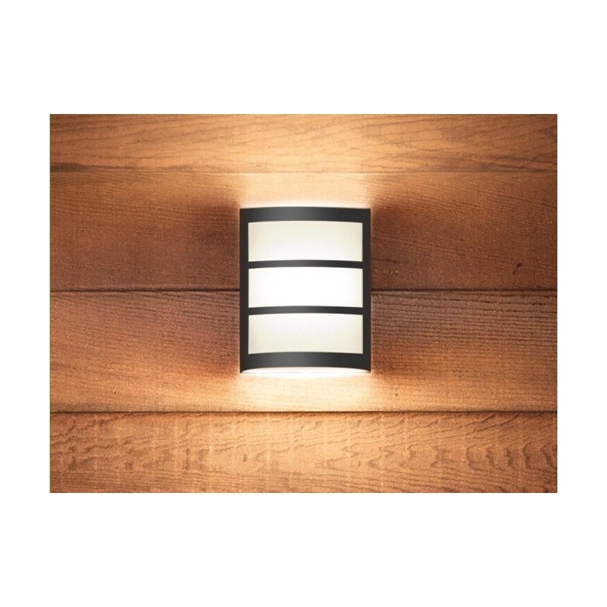 Philips - LED Outdoor wall light LED/6W/230V 2700K IP44