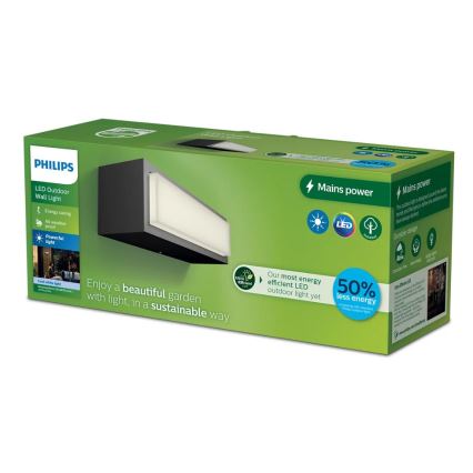 Philips - LED Outdoor wall light STRATOSPHERE LED/3,8W/230V 4000K IP44