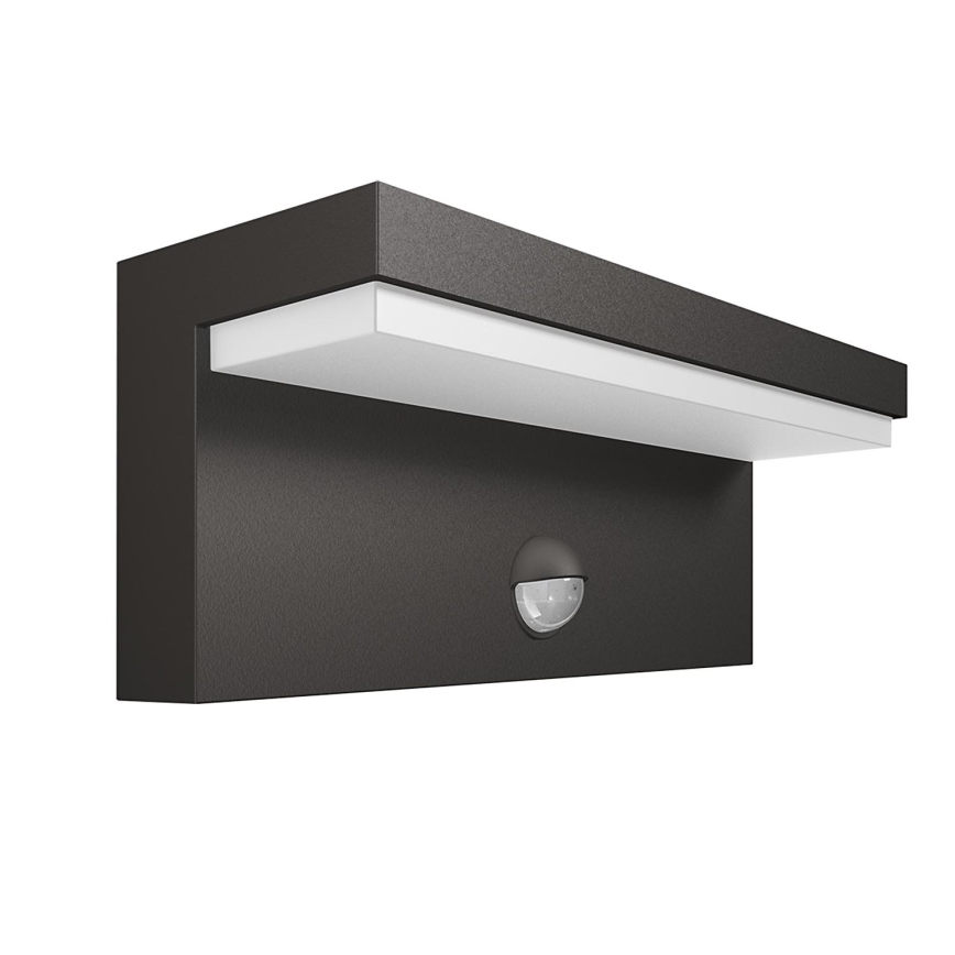Philips - LED Outdoor wall light with a sensor 2xLED/4,5W/230V 2700K IP44
