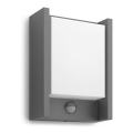 Philips - LED Outdoor wall light with a sensor ARBOUR LED/3,8W/230V 2700K IP44
