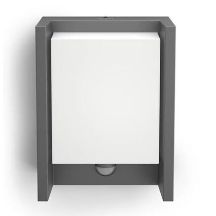 Philips - LED Outdoor wall light with a sensor ARBOUR LED/3,8W/230V 2700K IP44