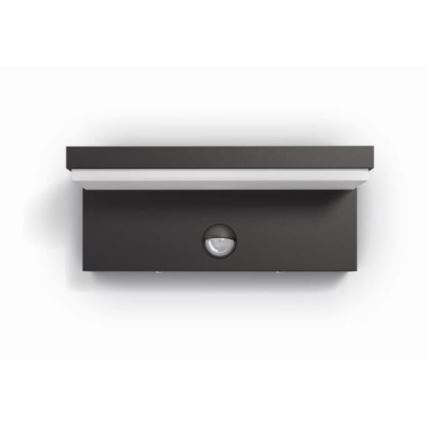 Philips - LED Outdoor wall light with a sensor BUSTAN LED/3,8W/230V 2700K IP44
