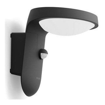 Philips - LED Outdoor wall light with a sensor LED/9W/230V 2700K IP44