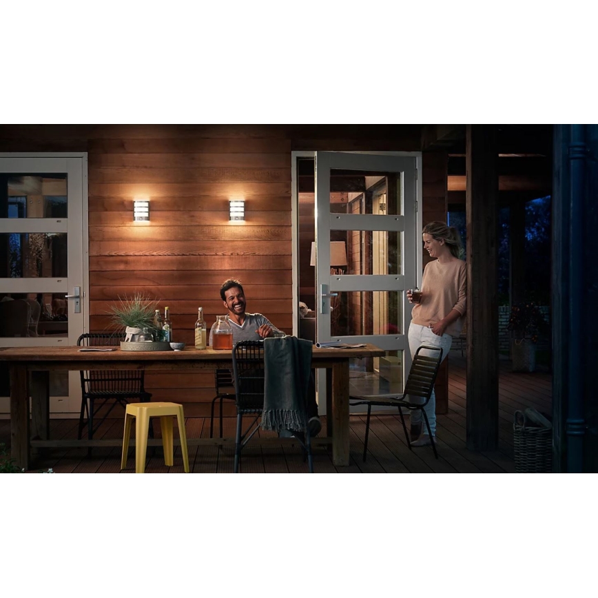 Philips - LED Outdoor wall light with a sensor PYTHON LED/3,8W/230V IP44