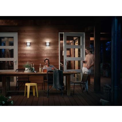 Philips - LED Outdoor wall light with a sensor PYTHON LED/3,8W/230V IP44