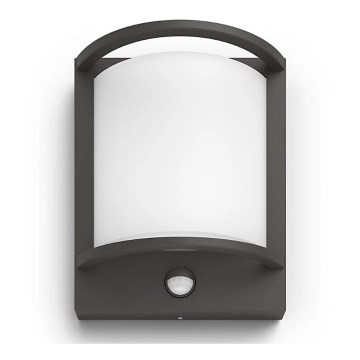 Philips - LED Outdoor wall light with a sensor SAMONDRA LED/3,8W/230V IP44