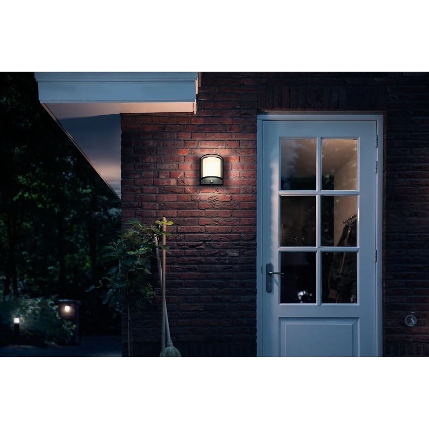 Philips - LED Outdoor wall light with a sensor SAMONDRA LED/3,8W/230V IP44