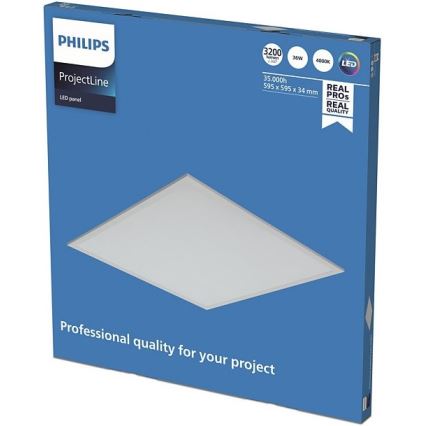 Philips - LED Panel recessed PROJECTLINE LED/36W/230V 59,5x59,5 cm