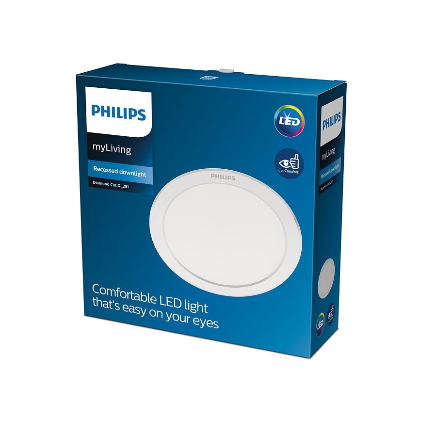 Philips - LED Recessed light LED/17W/230V 3000K