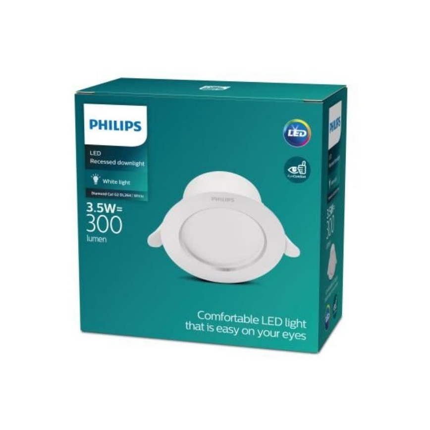 Philips - LED Recessed light LED/3,5W/230V 3000K