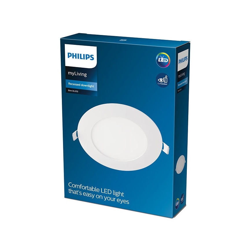 Philips - LED Recessed light SLIM LED/9W/230V 3000K