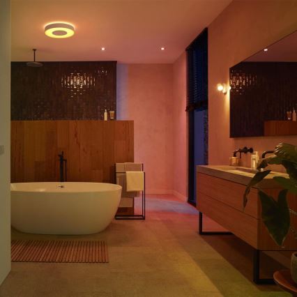 Philips - LED RGB Dimmable bathroom light Hue XAMENTO 1xGU10/5,7W/230V IP44 2000-6500K