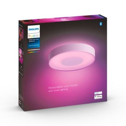 Philips -LED RGB Dimmable ceiling light Hue INFUSE LED/33,5W/230V 2000-6500K d. 381 mm white