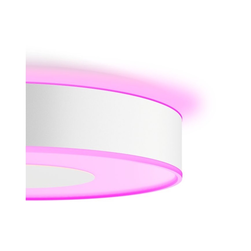 Philips - LED RGB Dimmable ceiling light Hue INFUSE LED/52,5W/230V 2000-6500K d. 425 mm white