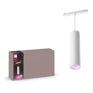 Philips - LED RGB Dimmable chandelier on a string for rail system Hue PERIFO LED RGB/5,2W/24V 2000-6500K