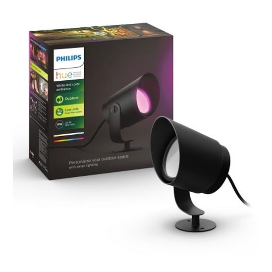 Philips - LED RGB Dimmable outdoor lamp Hue LILY LED/15W/230V IP65