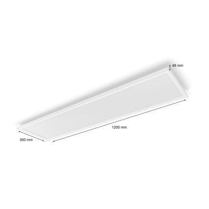 Philips - LED RGB Dimmable panel Hue White And Color Ambiance LED/60W/230V 2000-6500K