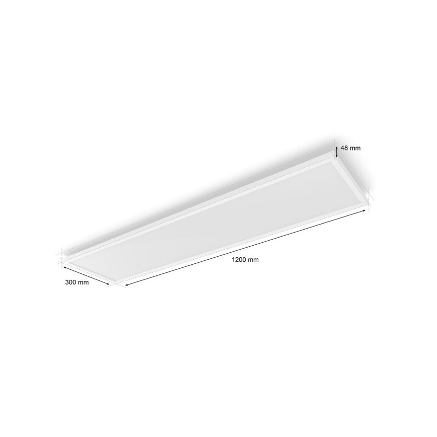 Philips - LED RGB Dimmable panel Hue White And Color Ambiance LED/60W/230V 2000-6500K