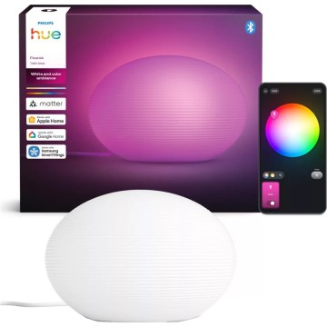 Philips - LED RGB Dimmable Table Lamp Hue FLOURISH White and Color Ambiance 1xE27/8.1W/230V 1000-20000K