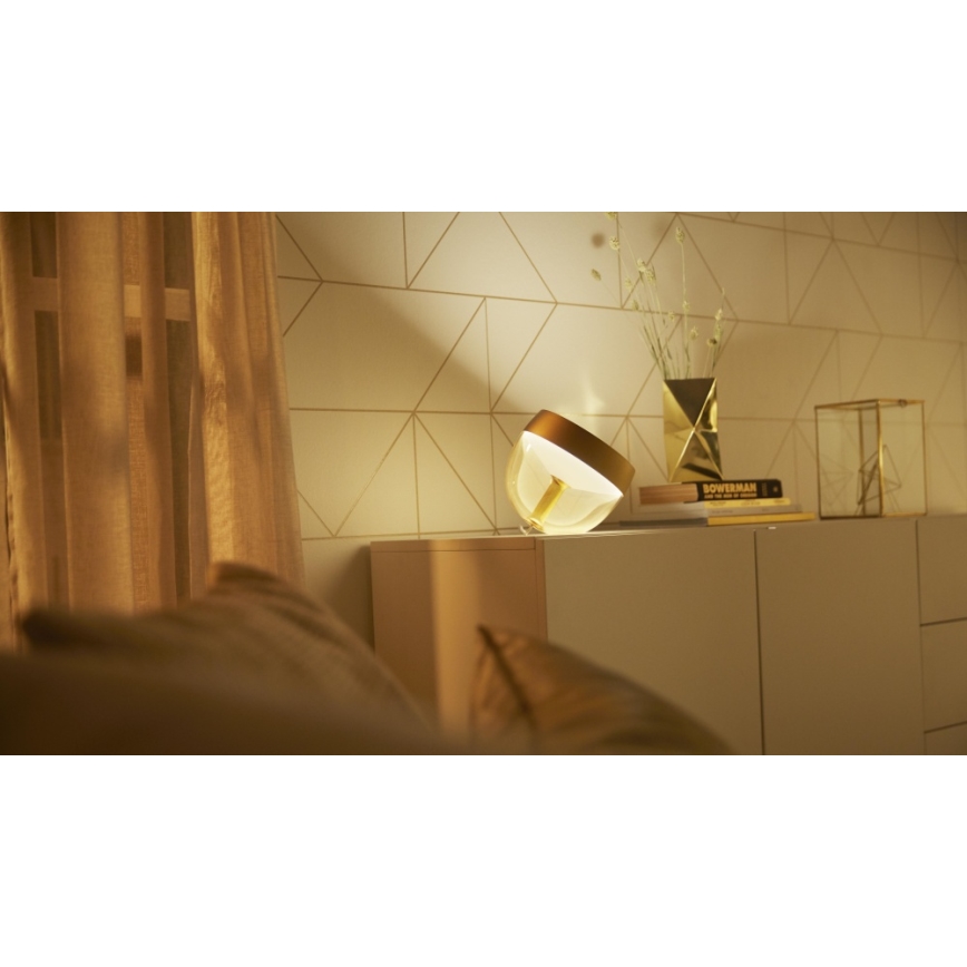 Philips - LED RGB Dimmable table lamp Hue IRIS LED/8,2W/230V 2000-6500K gold