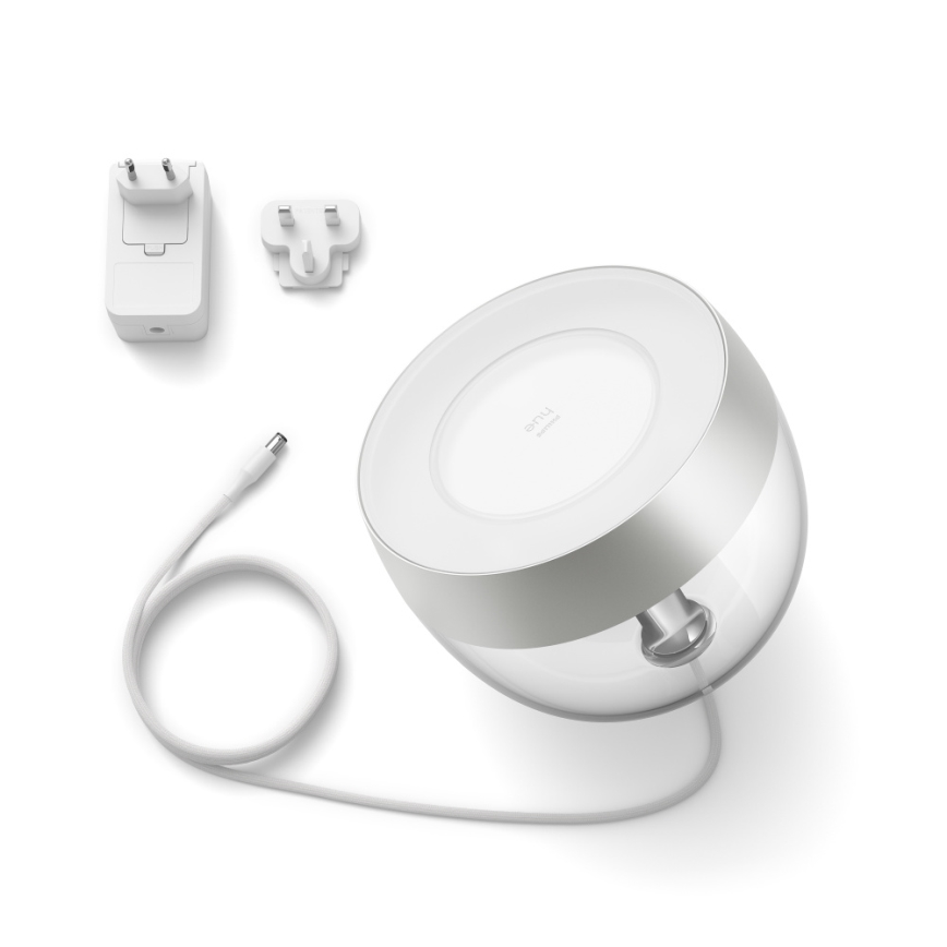 Philips - LED RGB Dimmable table lamp Hue IRIS LED/8,2W/230V 2000-6500K silver