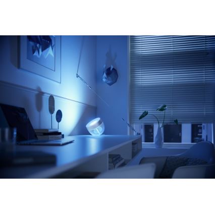 Philips - LED RGB Dimmable table lamp Hue IRIS LED/8,2W/230V 2000-6500K silver