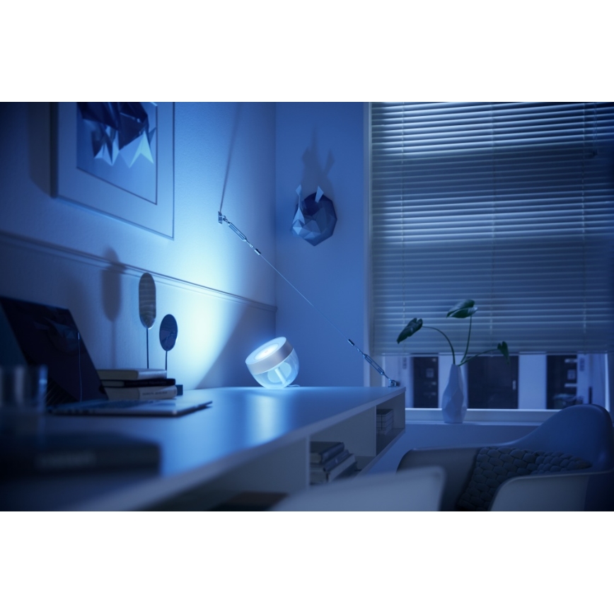 Philips - LED RGB Dimmable table lamp Hue IRIS LED/8,2W/230V 2000-6500K silver