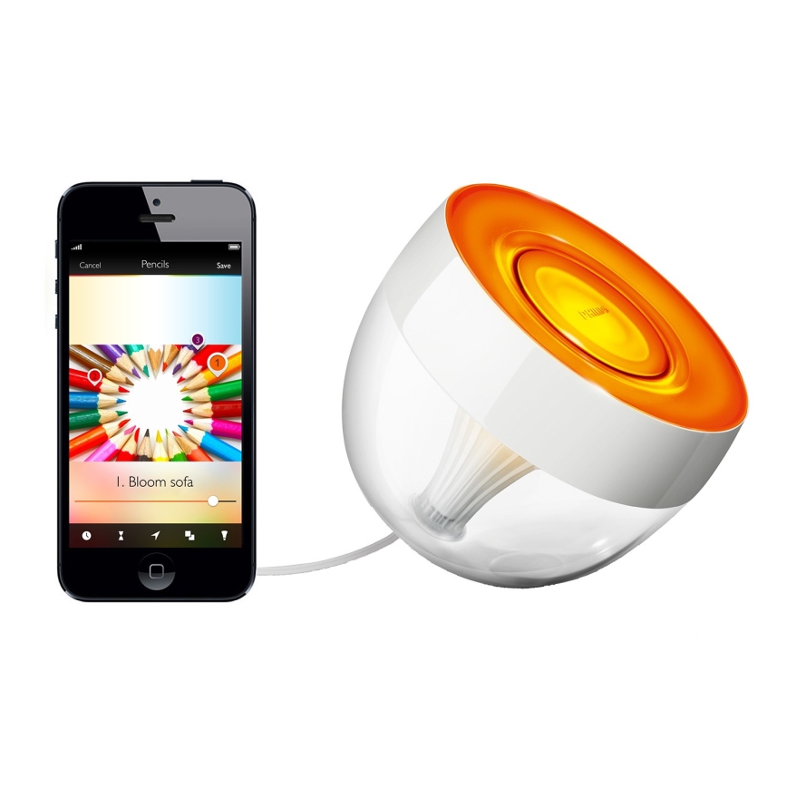 Philips - LED RGB Dimmable table lamp Hue IRIS LED/8,2W/230V 2000-6500K white