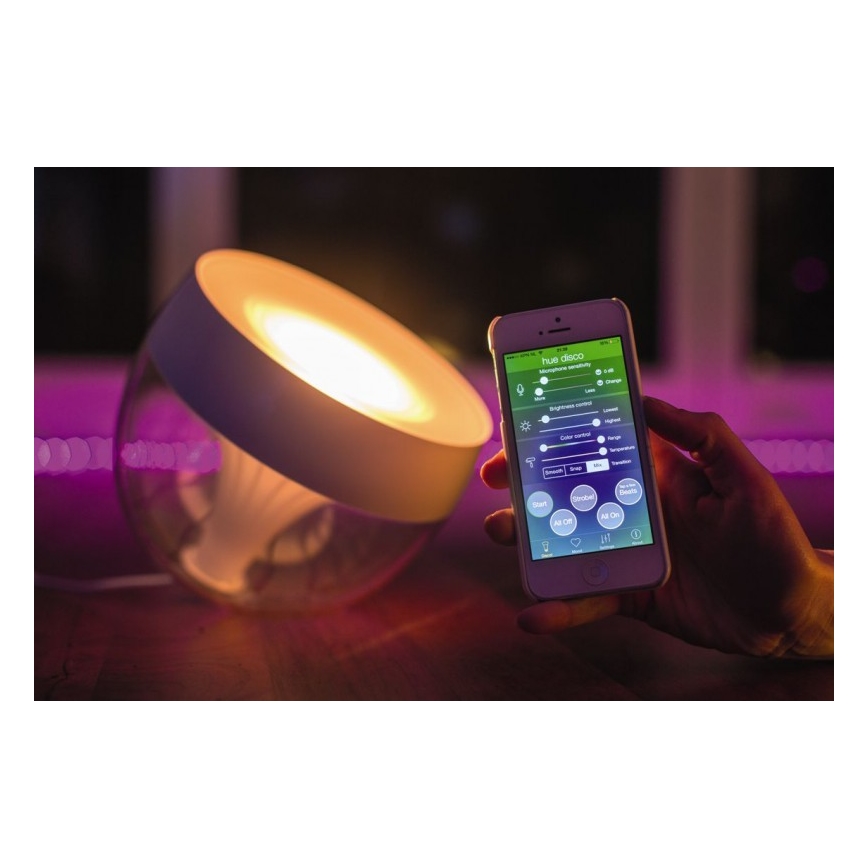 Philips - LED RGB Dimmable table lamp Hue IRIS LED/8,2W/230V 2000-6500K white