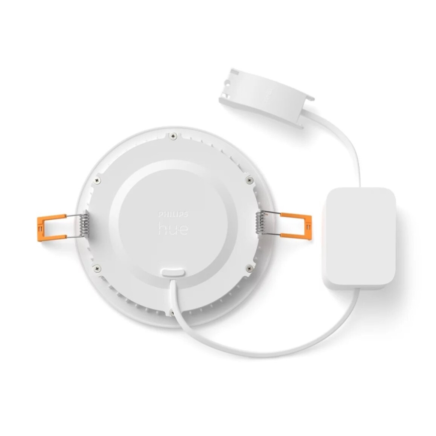 Philips - LED RGBW Dimmable bathroom recessed light Hue SLIM LED/12W/230V IP44 2200-6500K