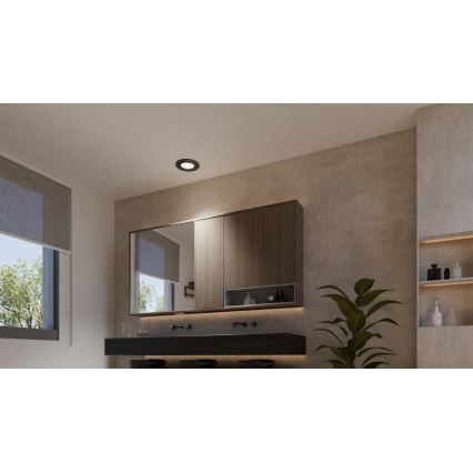Philips - LED RGBW Dimmable bathroom recessed light Hue SLIM LED/12W/230V IP44 2200-6500K