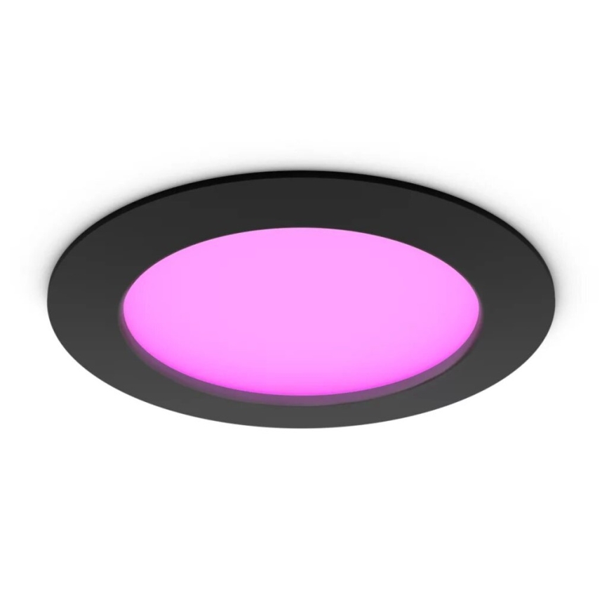 Philips - LED RGBW Dimmable bathroom recessed light Hue SLIM LED/12W/230V IP44 2200-6500K