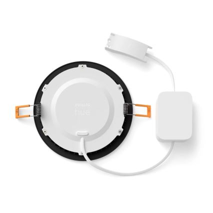 Philips - LED RGBW Dimmable bathroom recessed light Hue SLIM LED/12W/230V IP44 2200-6500K