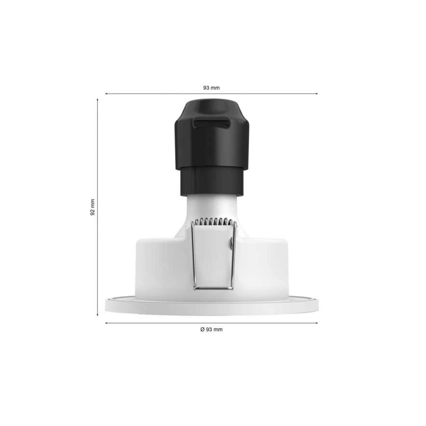 Philips - LED RGBW Dimmable bathroom recessed light Hue XAMENTO 1xGU10/4,2W/230V 2000-6500K IP44