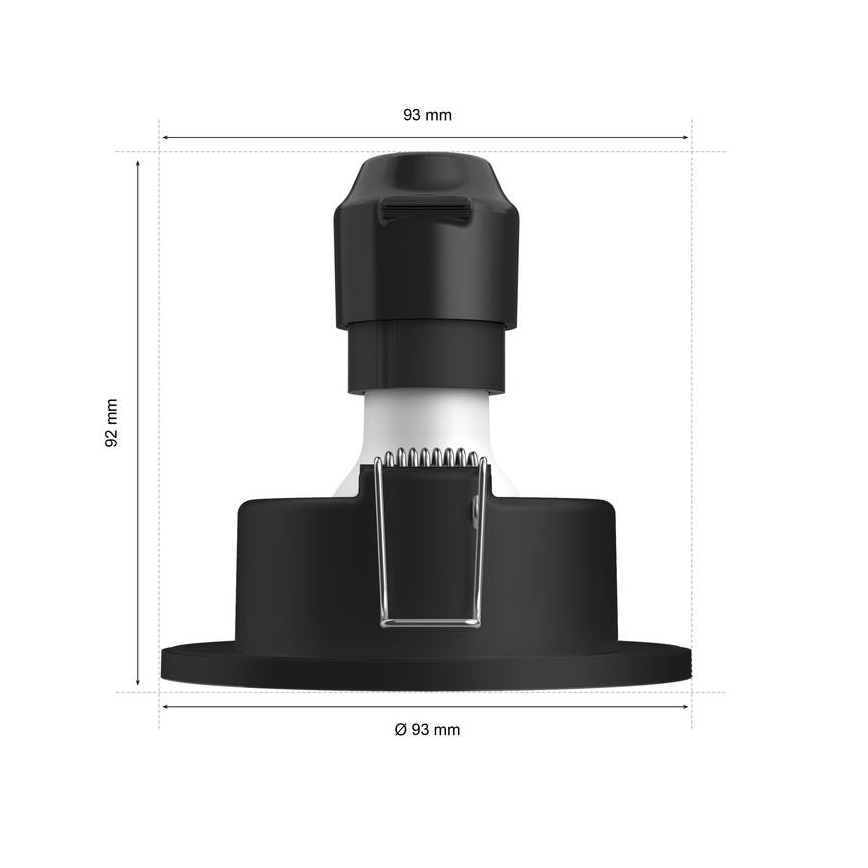 Philips - LED RGBW Dimmable bathroom recessed light Hue XAMENTO GU10/5,7W/230V IP44 2200-6500K