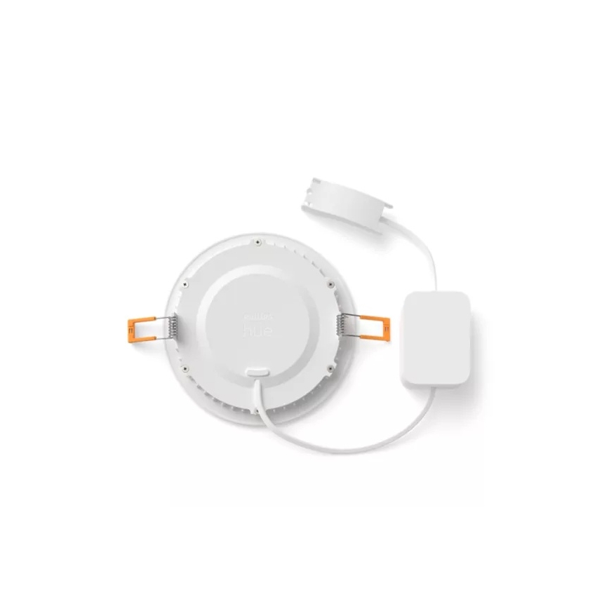 Philips - LED RGBW Dimmable Bathroom Recessed Ceiling Light Hue SLIM LED/12W/230V 1000-20000K White IP44